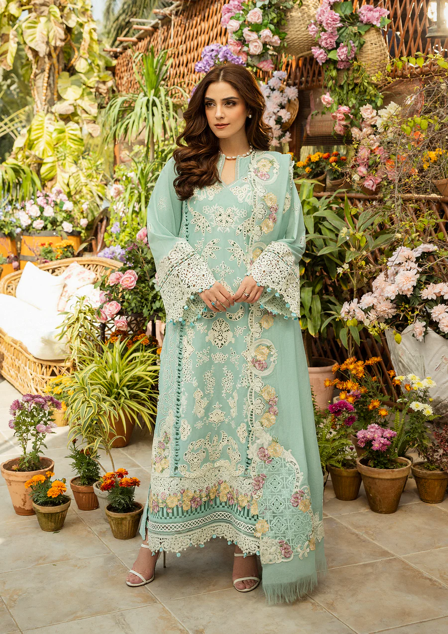 Elaf Premium ELM-7A Zarafshan Luxury Lawn 2025