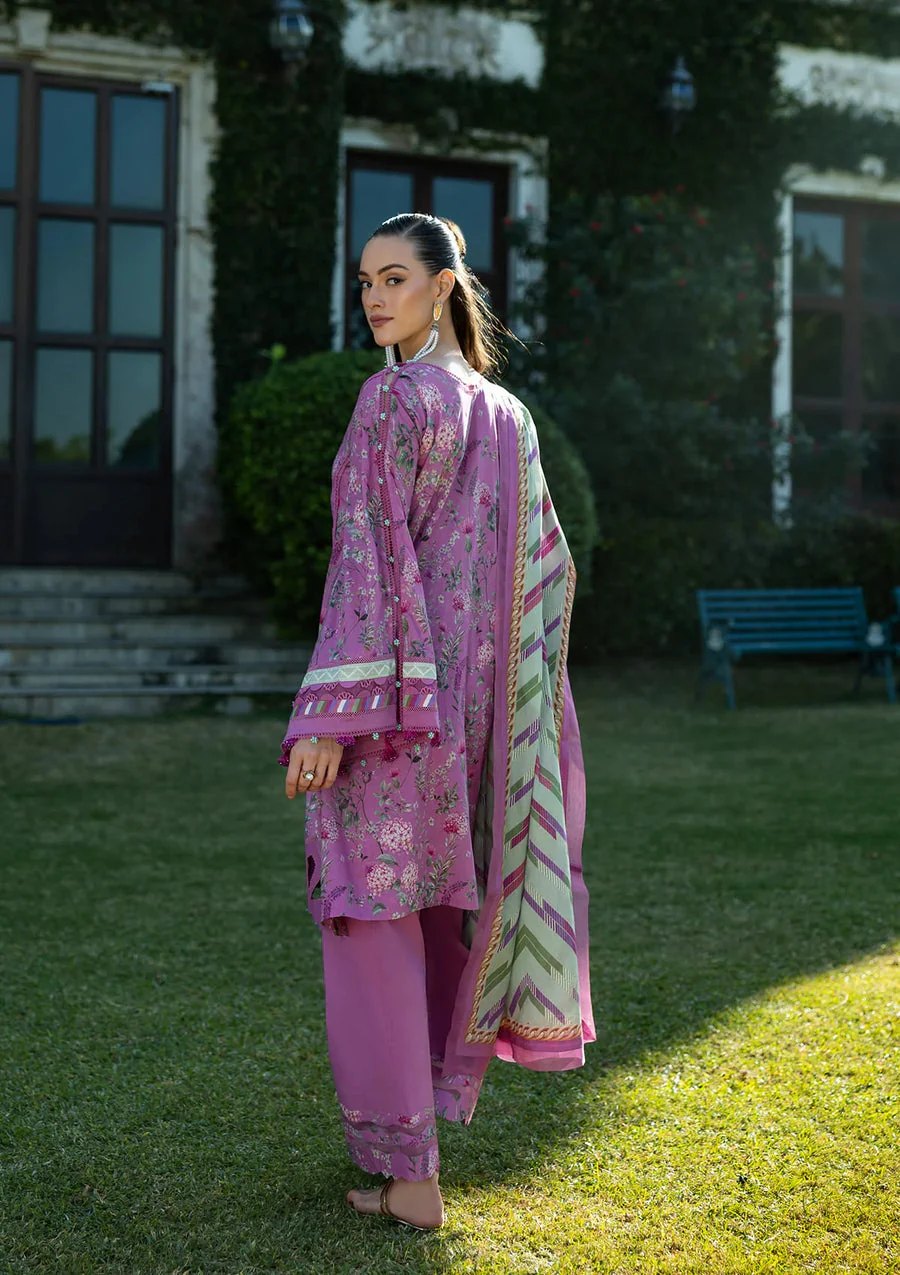 Elaf Premium EPE-04B Fuchsia Fantasy Print Collection 2025 - Image 2