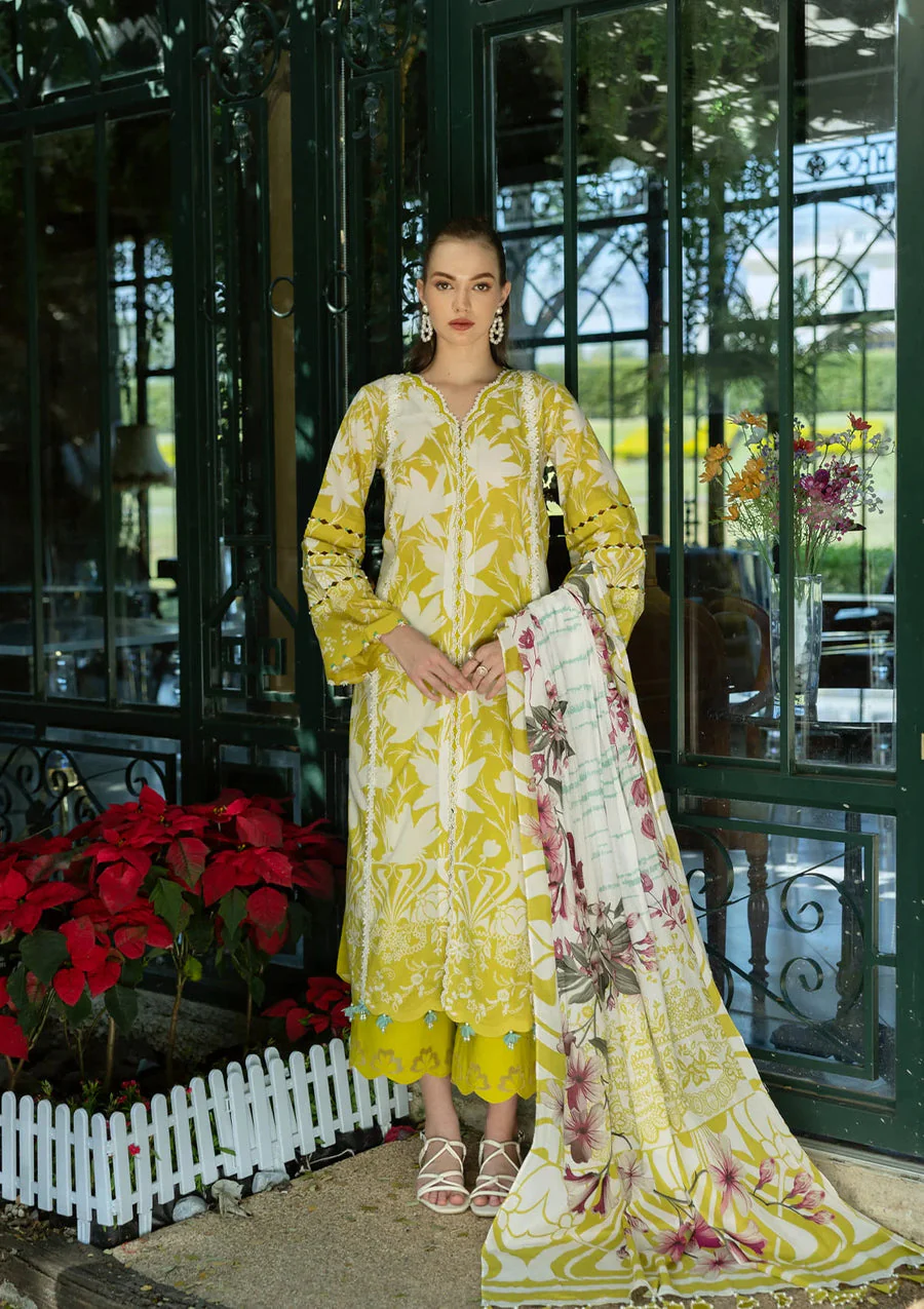 Elaf Premium EPE-08B Saffron Print Collection 2025