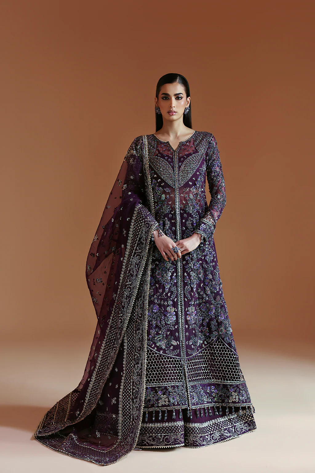 Emaan Adeel Amethyst Celestique Wedding Formals 2025