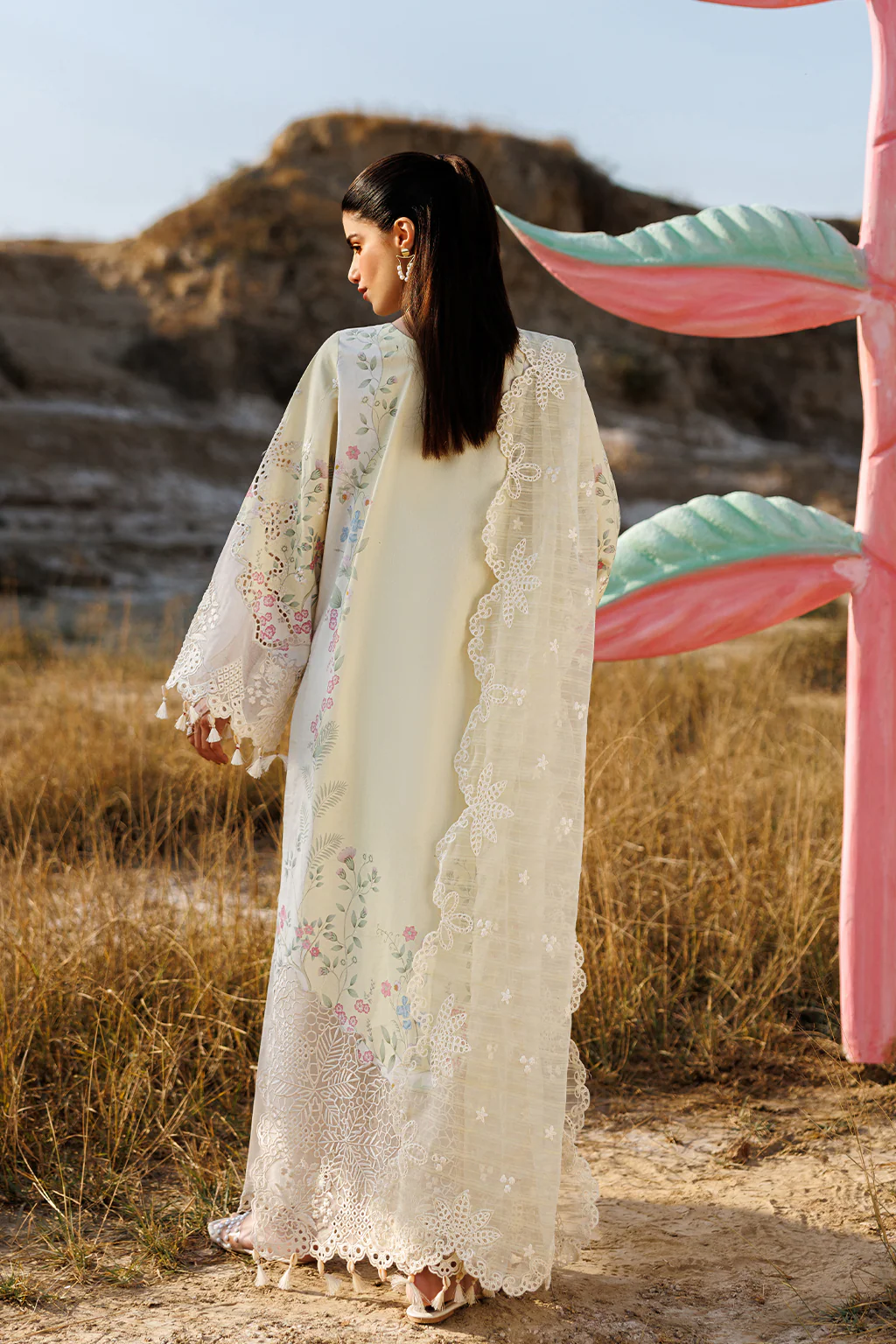 Emaan Adeel Blossom Beat Sunlit Groove Luxury Lawn 2026 - Image 2