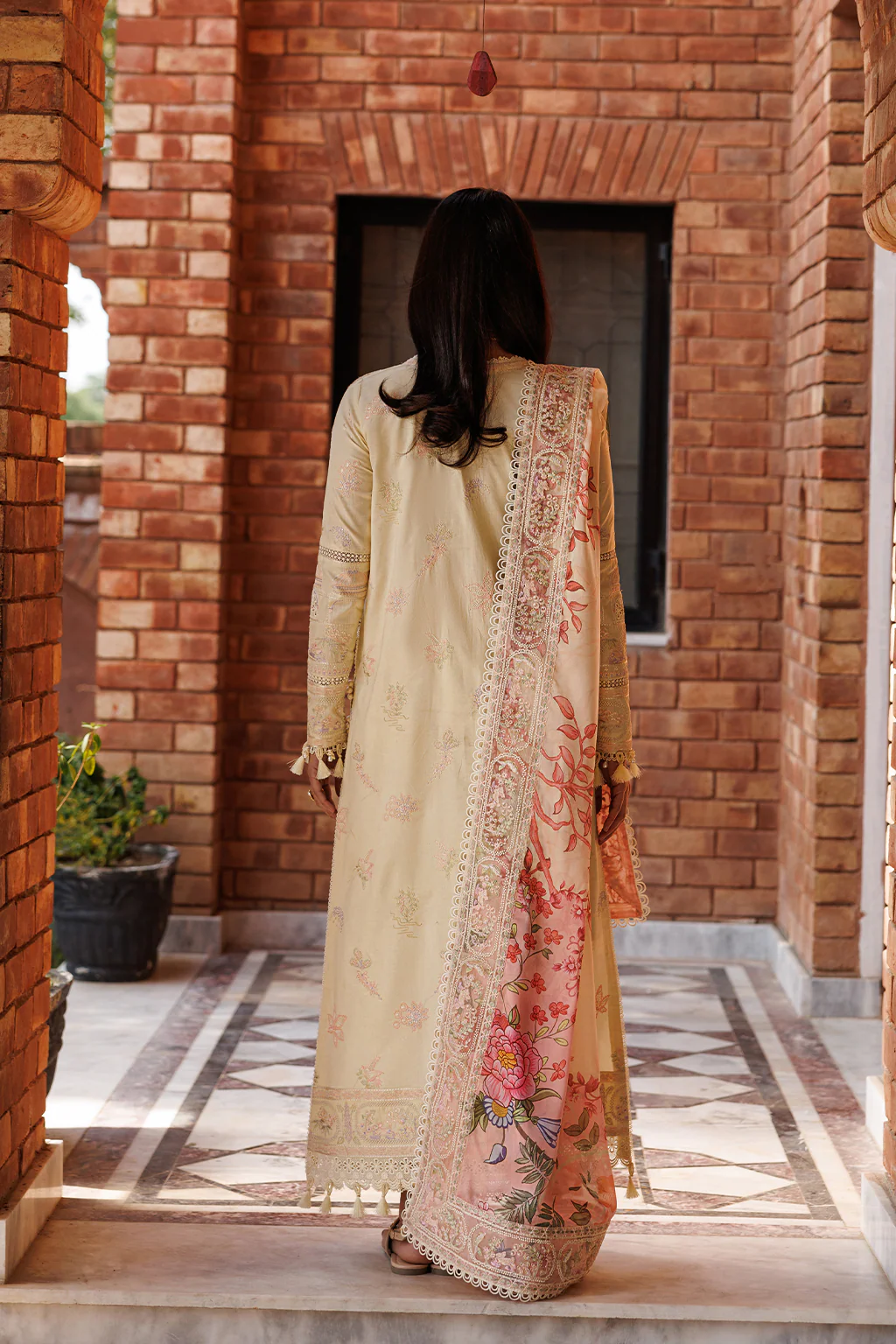 Emaan Adeel Blossom Bliss Mirabelle Festive Luxury Lawn 2026 - Image 2
