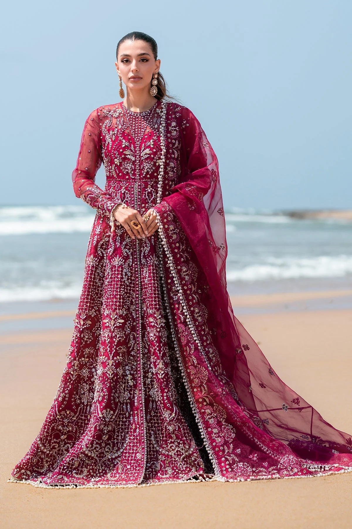 Emaan Adeel Flora Reveuse Wedding Formals 2024