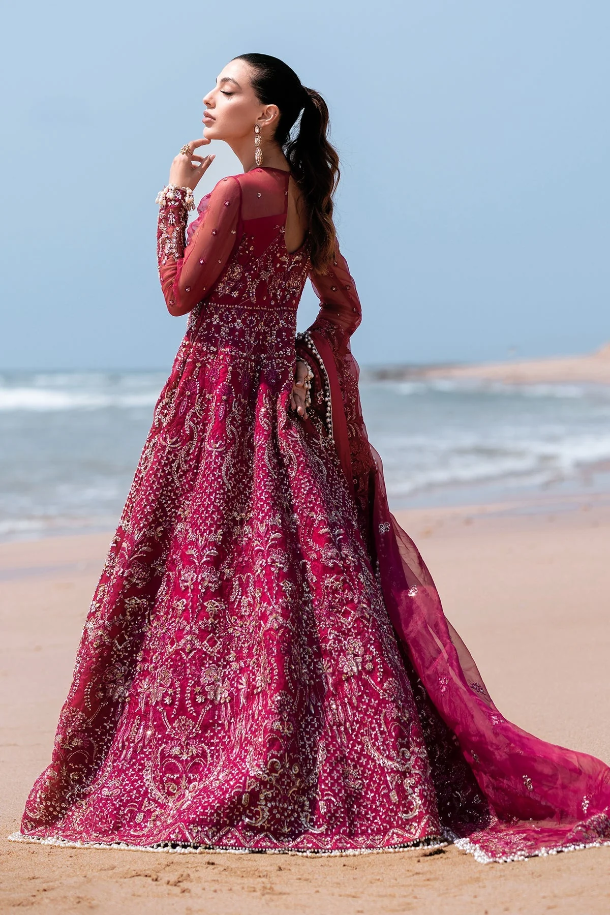 Emaan Adeel Flora Reveuse Wedding Formals 2024 - Image 2