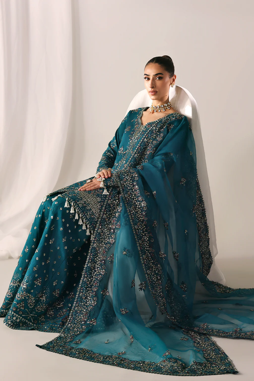 Emaan Adeel
 Moonlit Night Serein Luxe Silk 2025 - Image 2