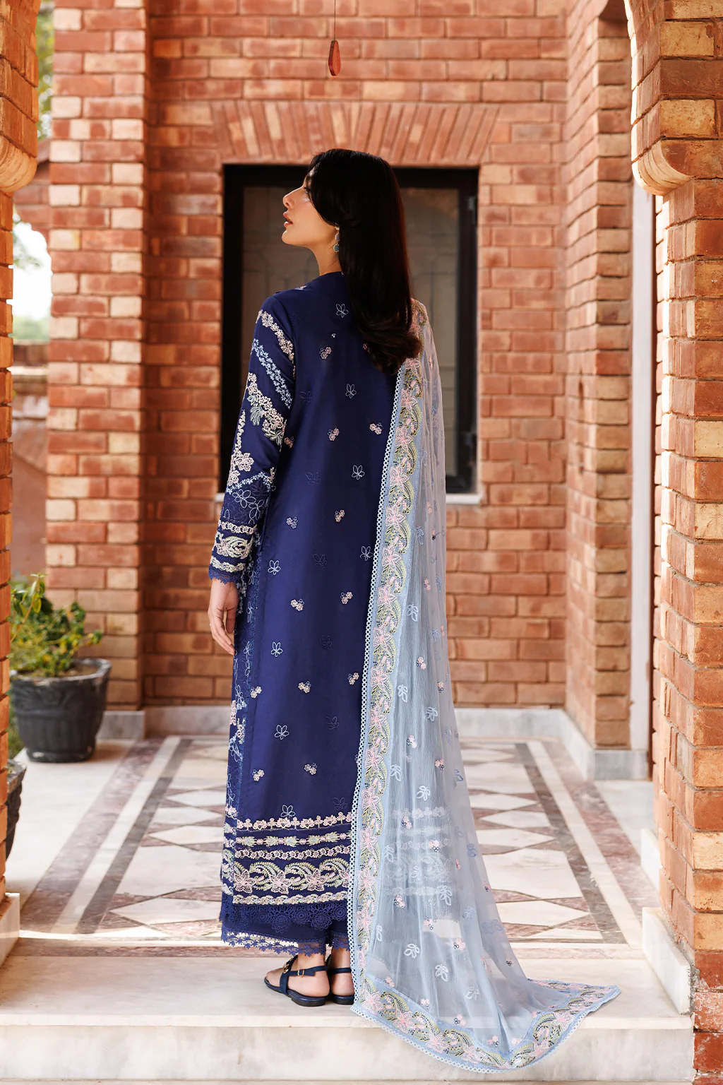 Emaan Adeel Petal Posh Mirabelle Festive Luxury Lawn 2026 - Image 2