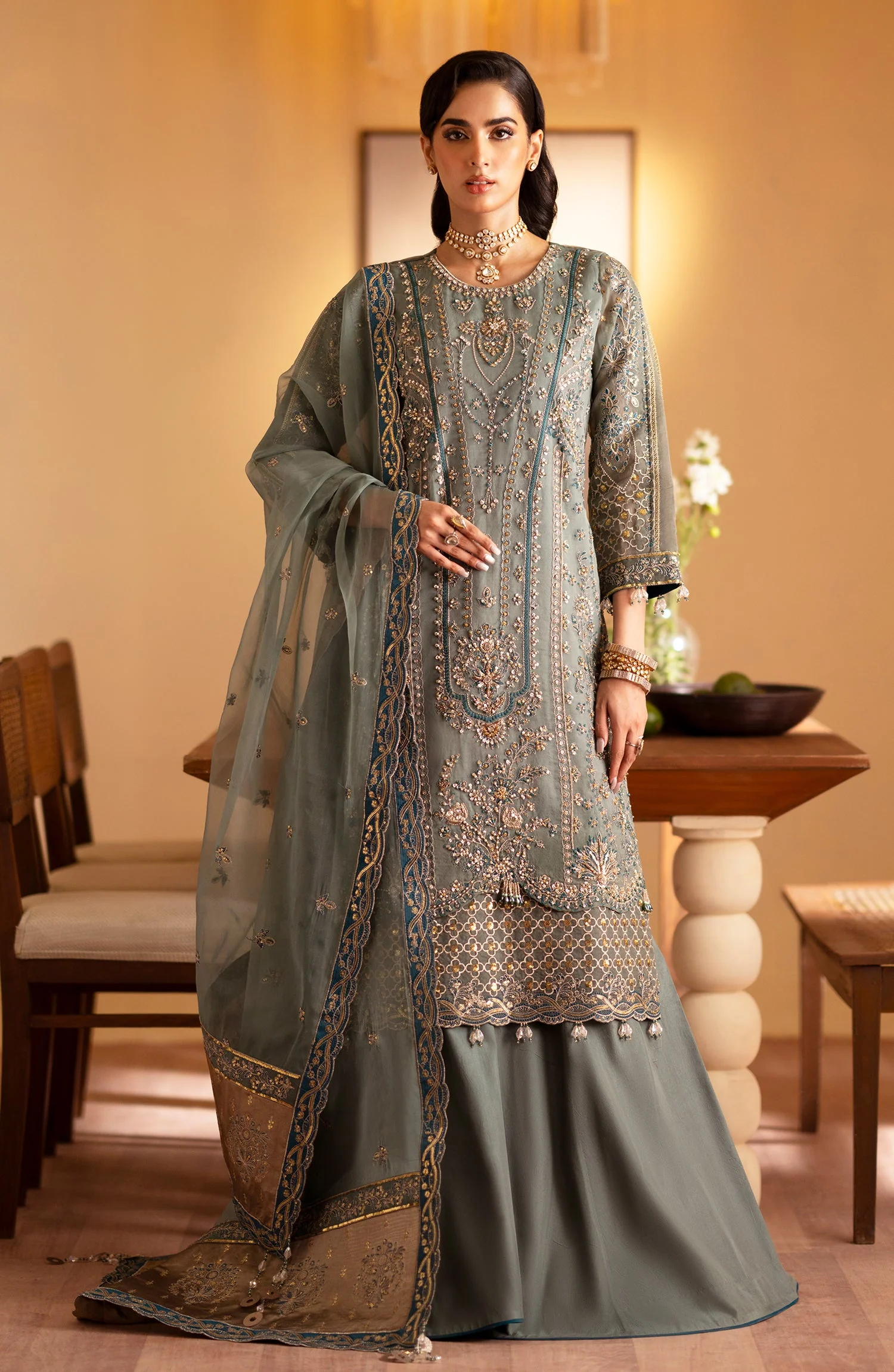 Emaan Adeel Roheen Romansiyyah Luxury Formals 2024