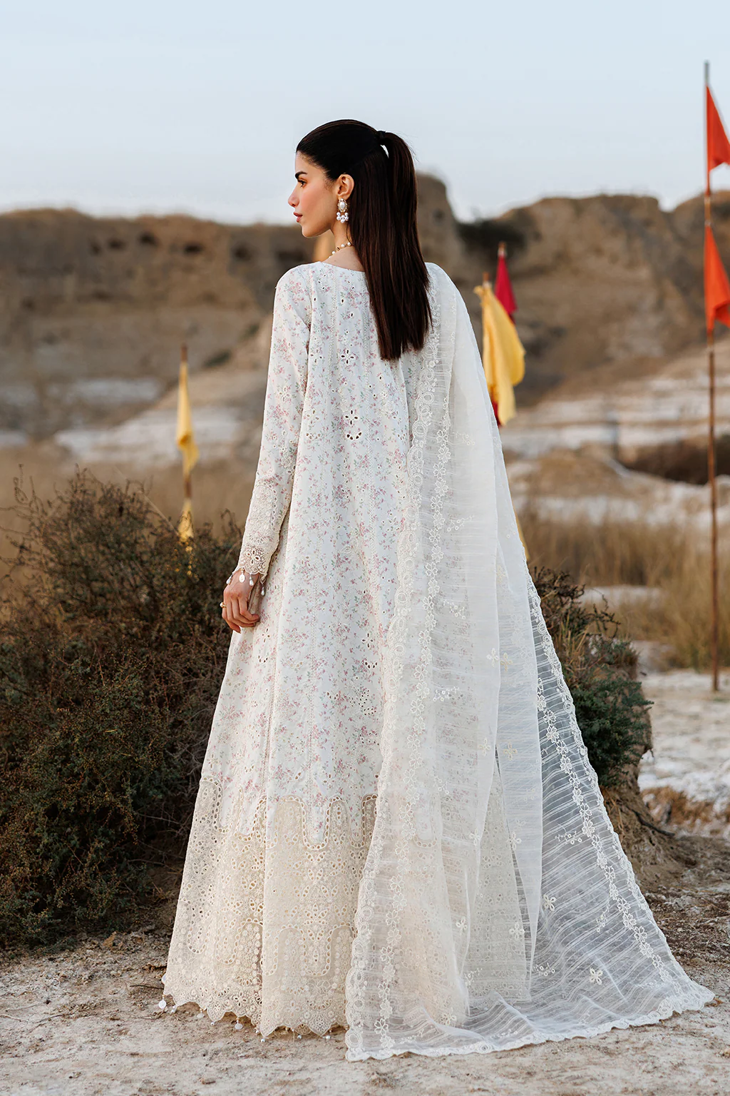 Emaan Adeel Sunkissed Sunlit Groove Luxury Lawn 2026 - Image 2