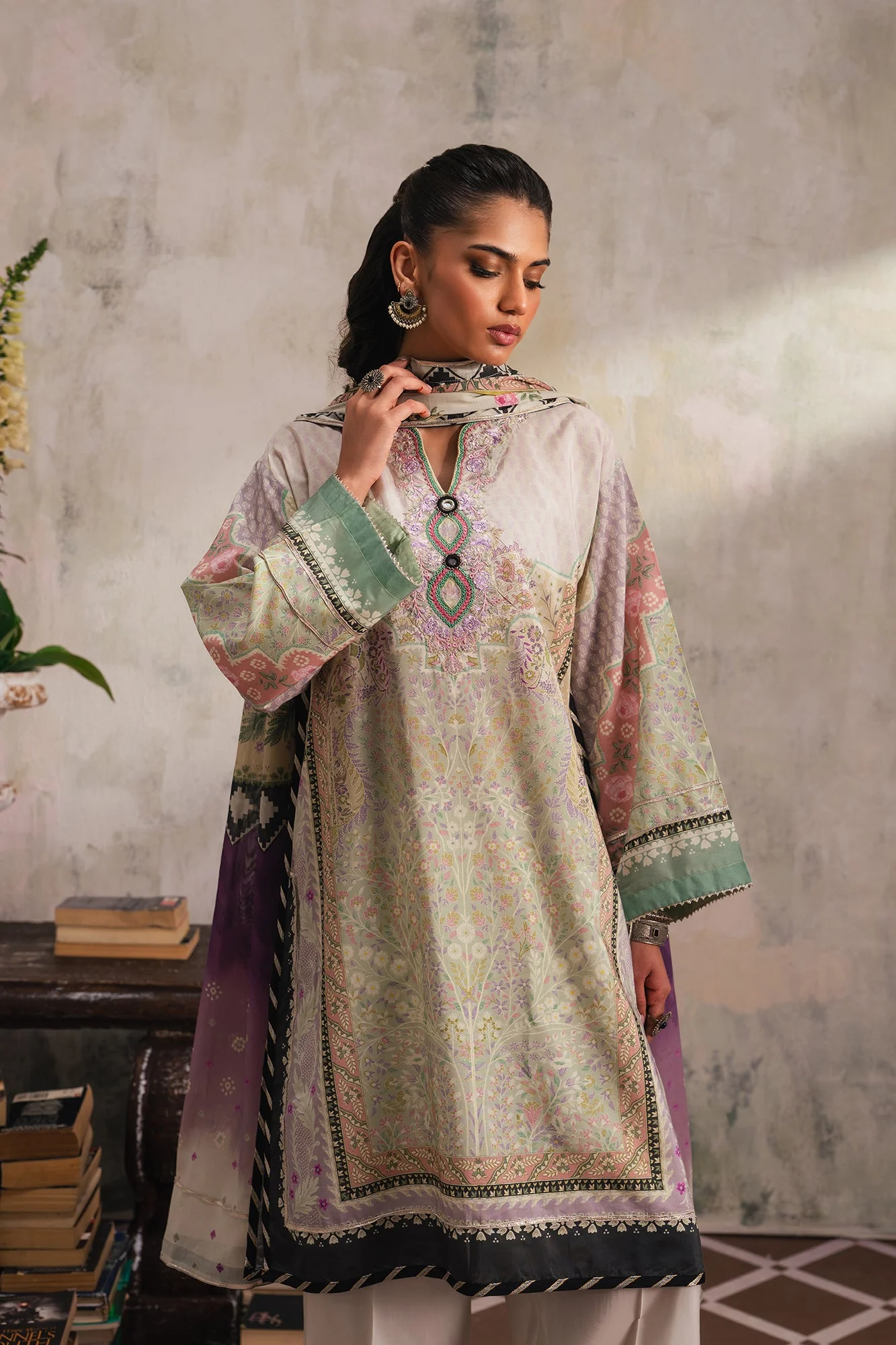 Ethnic E4035/103/817 Rozana Collection 2026 - Image 2