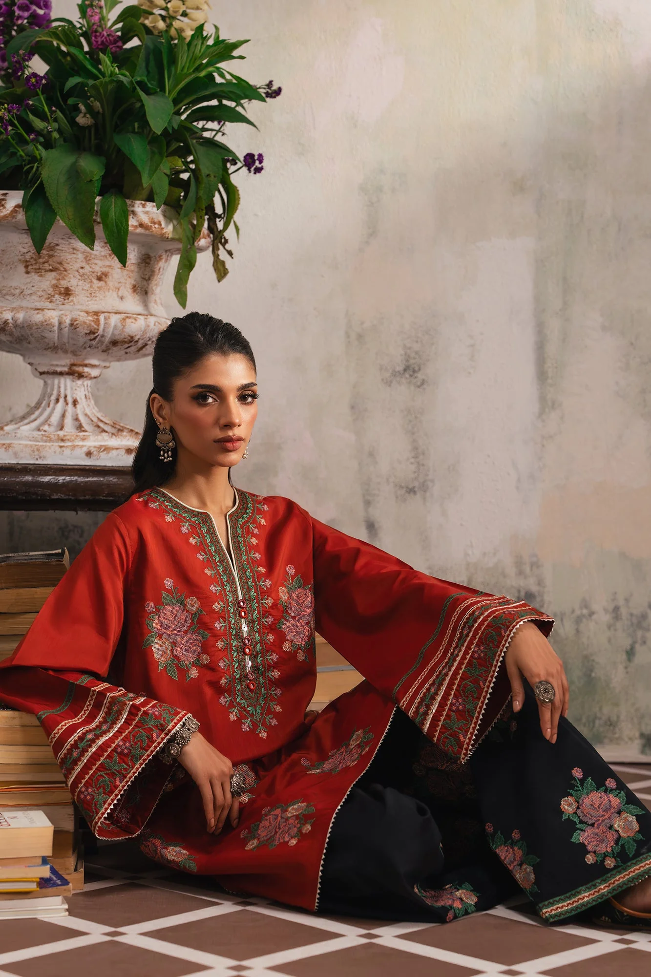 Ethnic E4058/103/127 Rozana Collection 2026 - Image 2