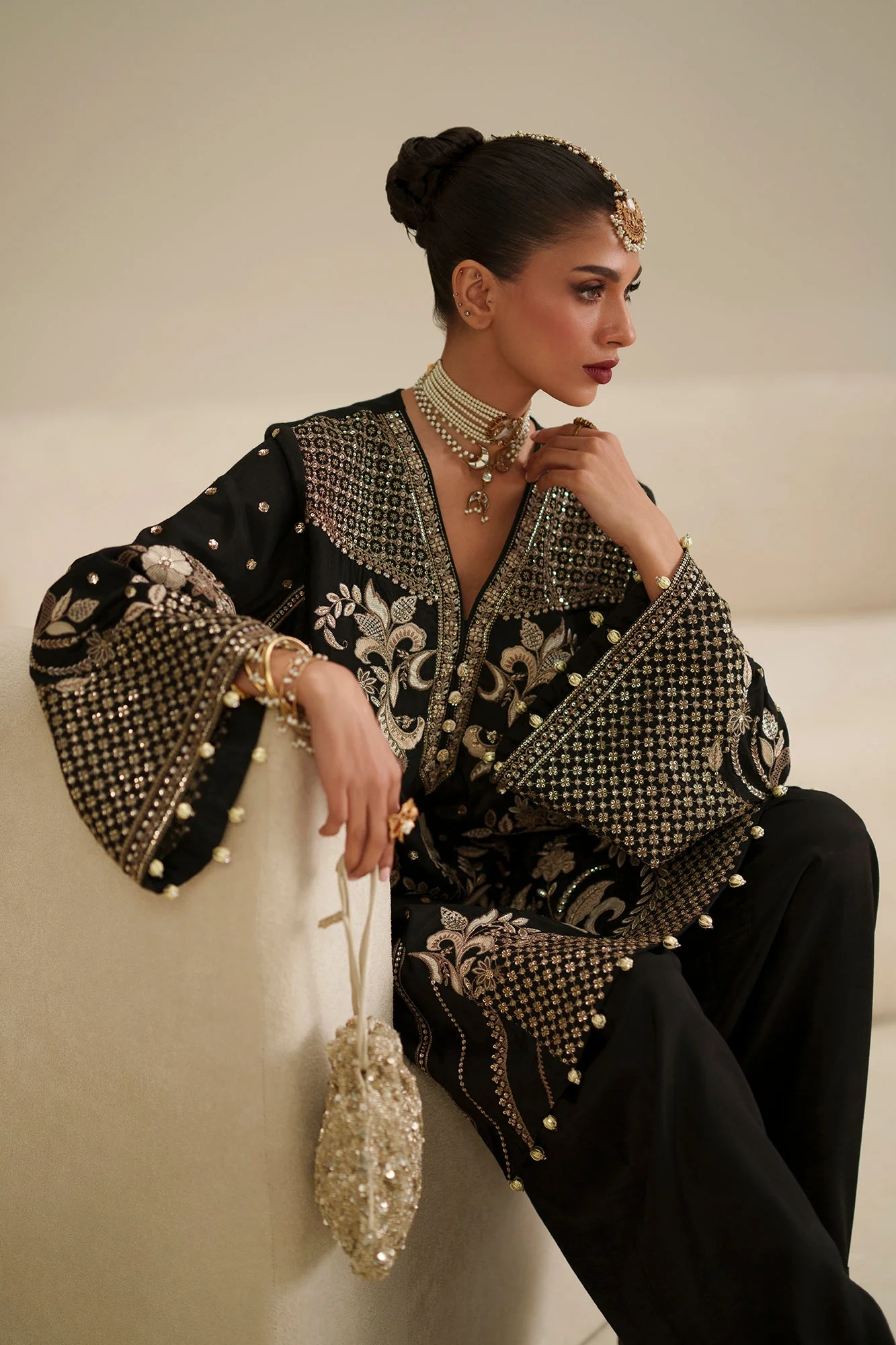 Ethnic E4099/103/002 Rozana Collection 2026 - Image 2