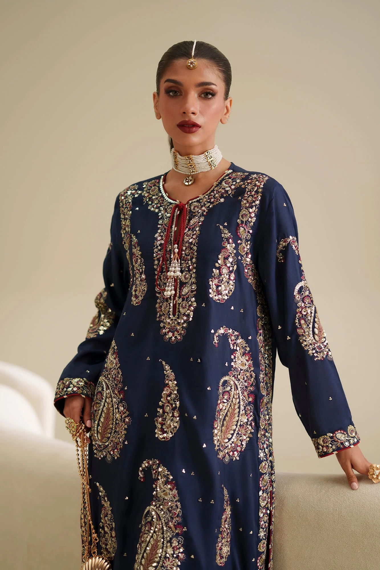 Ethnic E4205/103/514 Rozana Collection 2026 - Image 2