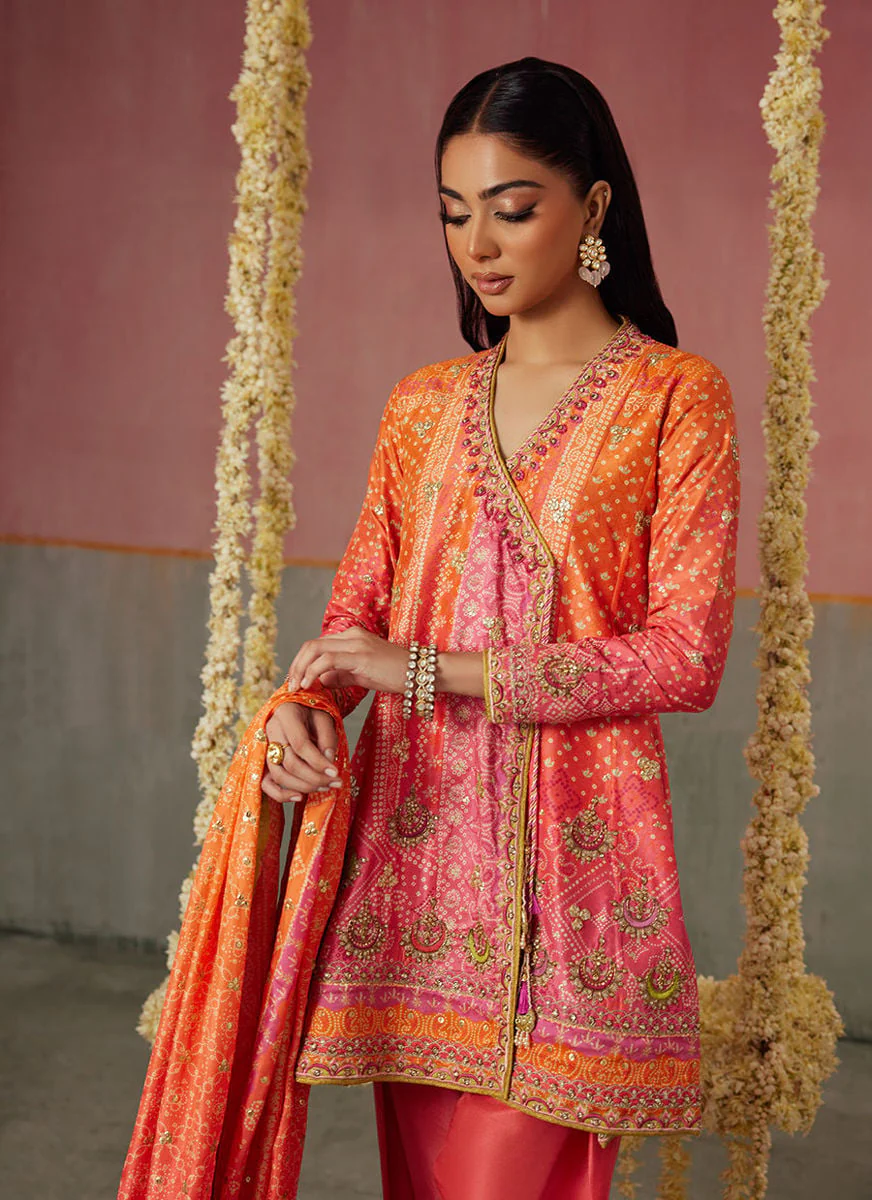 Farah Talib Aziz Ananya Ombre Mayna Festive Prints 2026 - Image 2