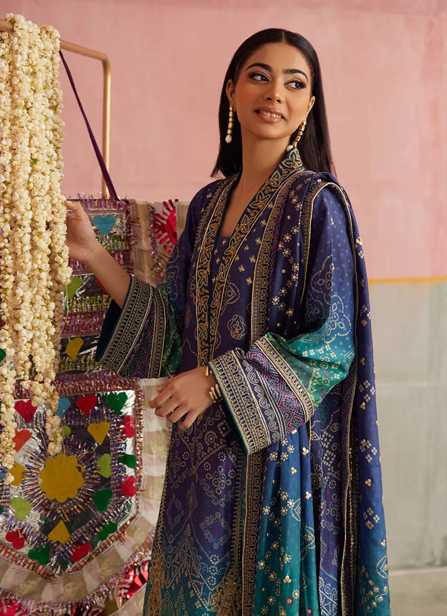 Farah Talib Aziz Catalina Ombre Mayna Festive Prints 2026 - Image 2