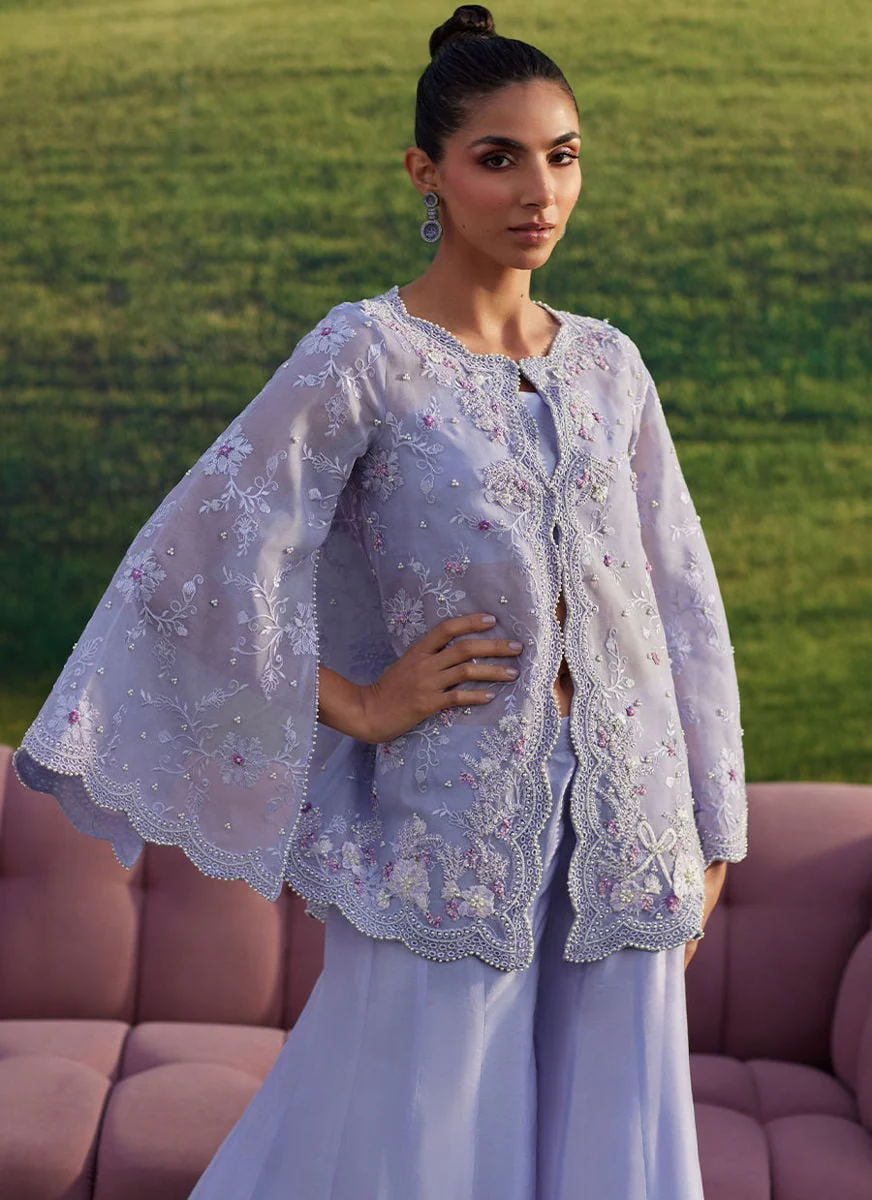 Farah Talib Aziz Lilac Haze Jacket Luna Eid 2026 - Image 2