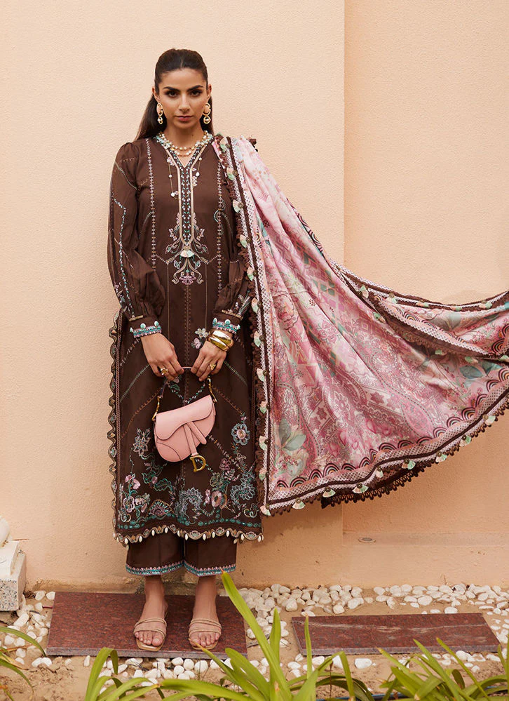 Farah Talib Aziz Lvella Lindtt WES Luxury Lawn 2025