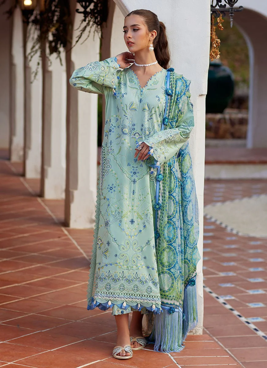 Farah Talib Aziz Marcia Mint Luxury Lawn Collection 2026
