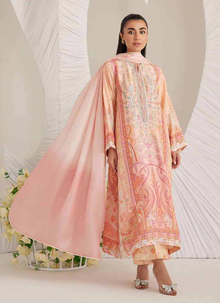 Farah Talib Aziz Nerissa Shirt and Dupatta Lea Eid Prets 2025