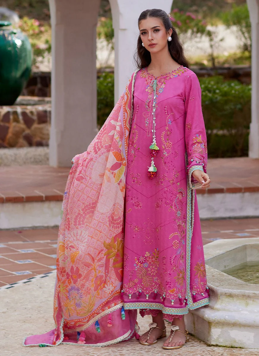 Farah Talib Aziz Palmira Pink Luxury Lawn Collection 2026