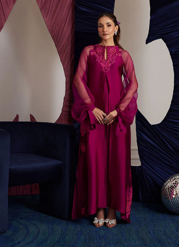 Farah Talib Aziz Peri Magenta Shirt Luna Eid Edition 2025