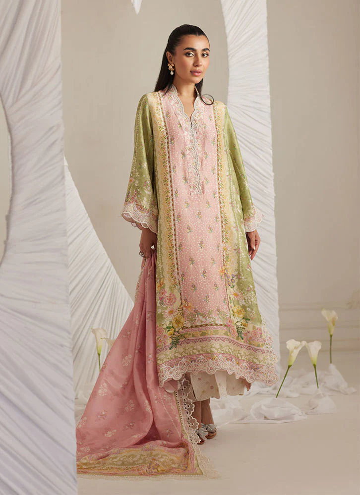 Farah Talib Aziz Rosalina Shirt and Dupatta Lea Eid Prets 2025