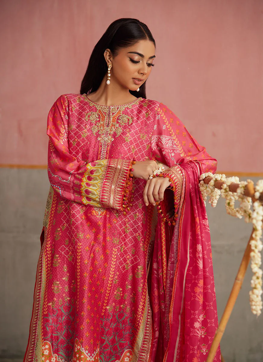 Farah Talib Aziz Selin Crimson Mayna Festive Prints 2026 - Image 2