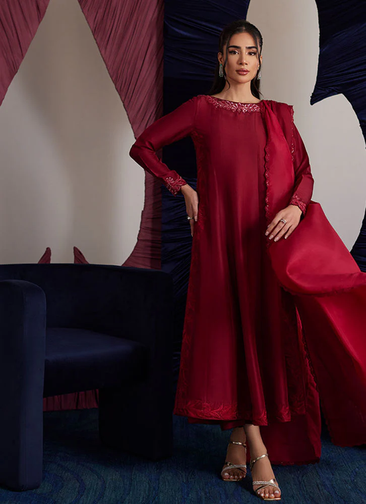 Farah Talib Aziz Terrie Scarlett Kalidaar And Dupatta Luna Eid Edition 2025