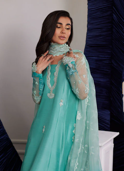 Farah Talib Aziz Zima Peppermint Kalidaar And Dupatta Luna Eid Edition 2025 - Image 2