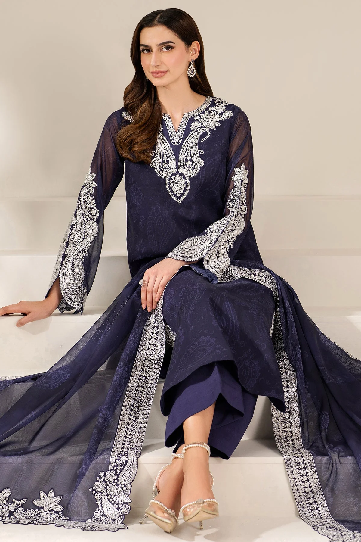 Farasha Blue Dazzle Fiorella Formals 2026 - Image 2