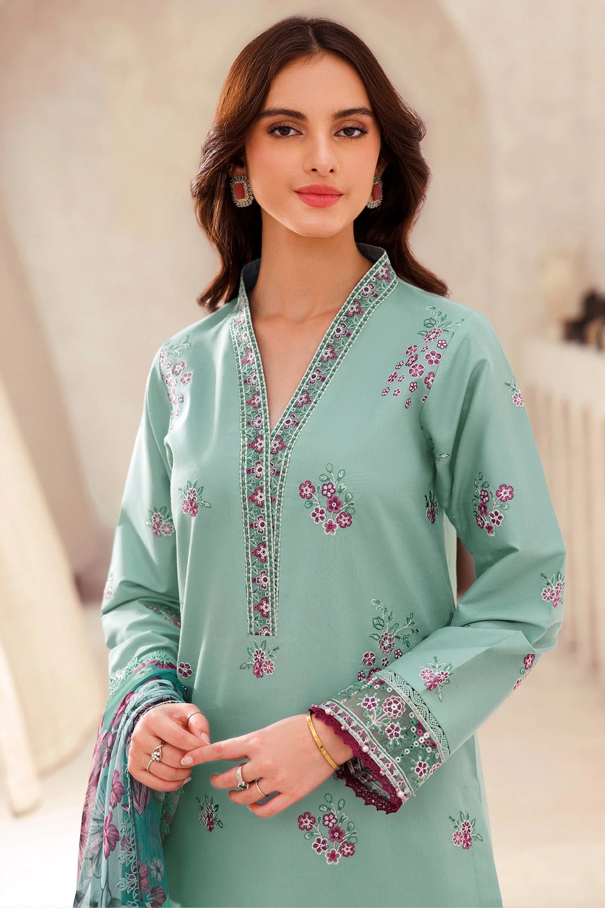 Farasha Cyan Whisper Bahar 2025 - Image 2