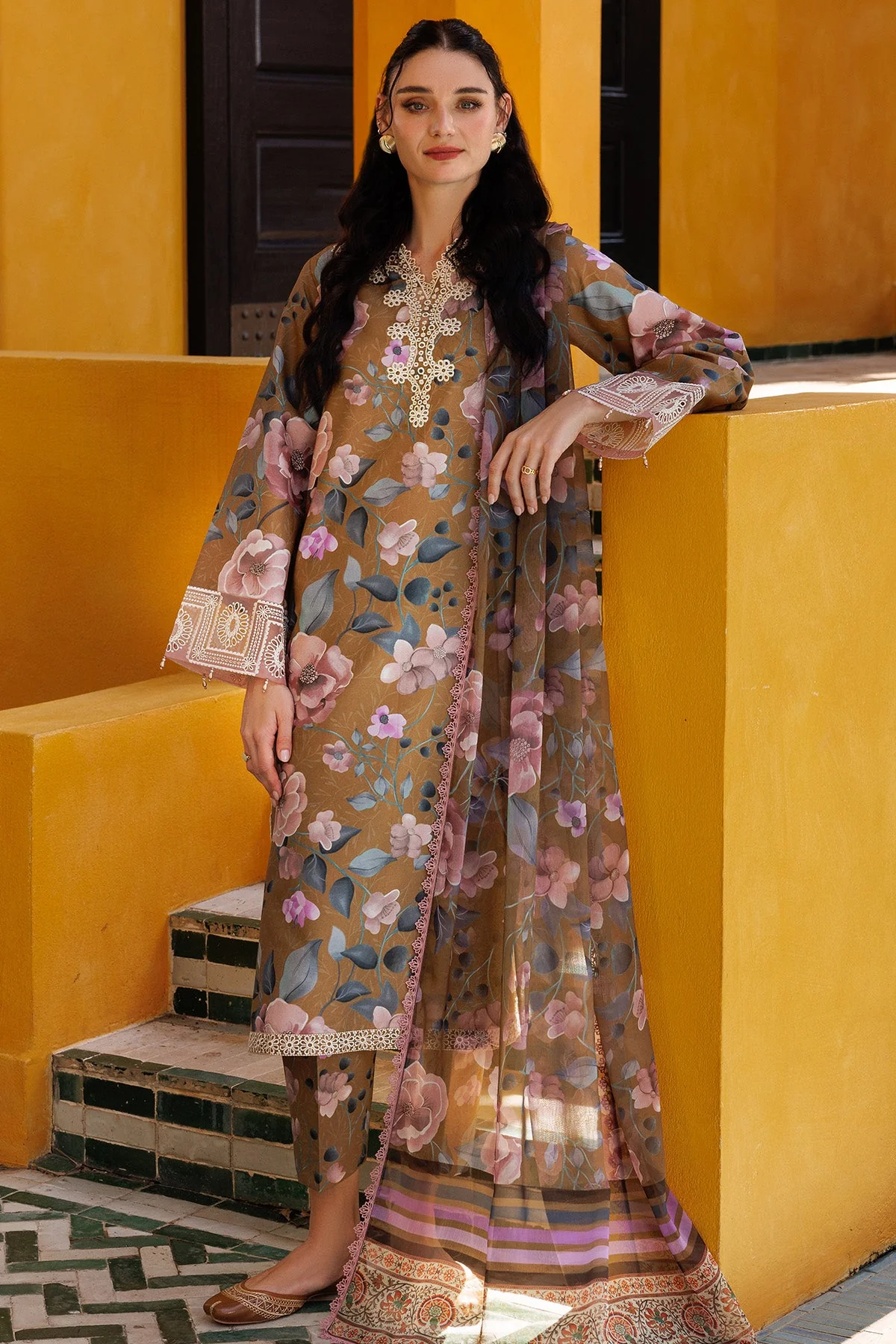 Farasha Online Fawn Bliss Aurea Eid Summer Collection 2025