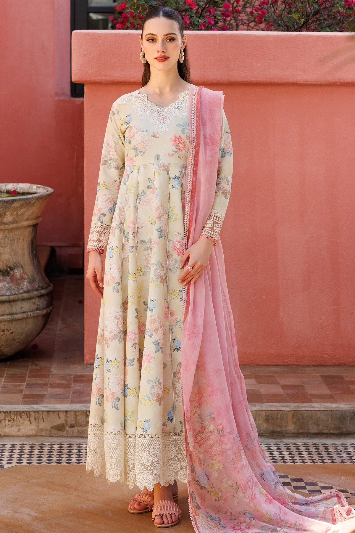 Farasha Online Meadow Blush Aurea Eid Summer Collection 2025