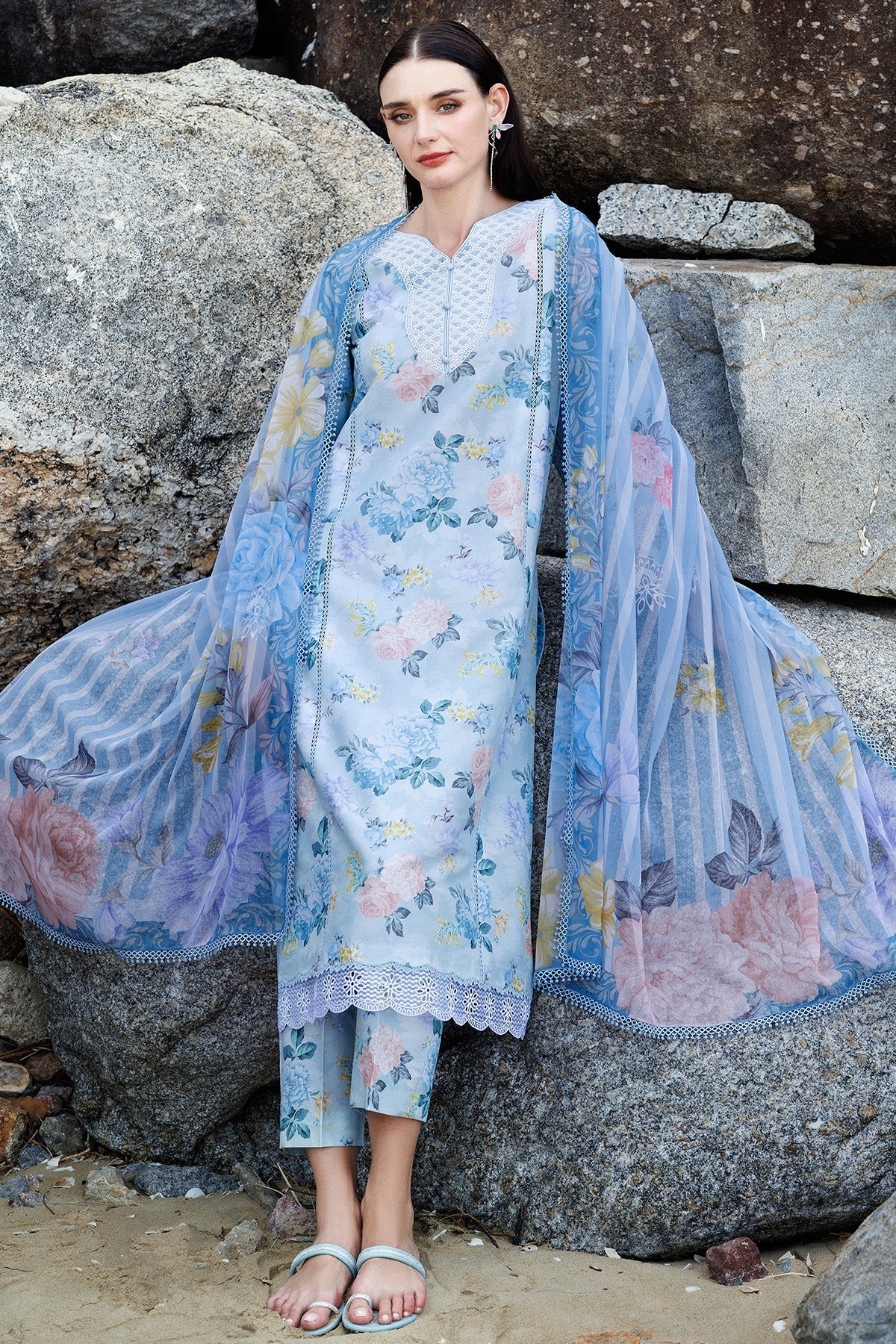 Farasha Online Ocean Glow Aurea Eid Summer Collection 2025