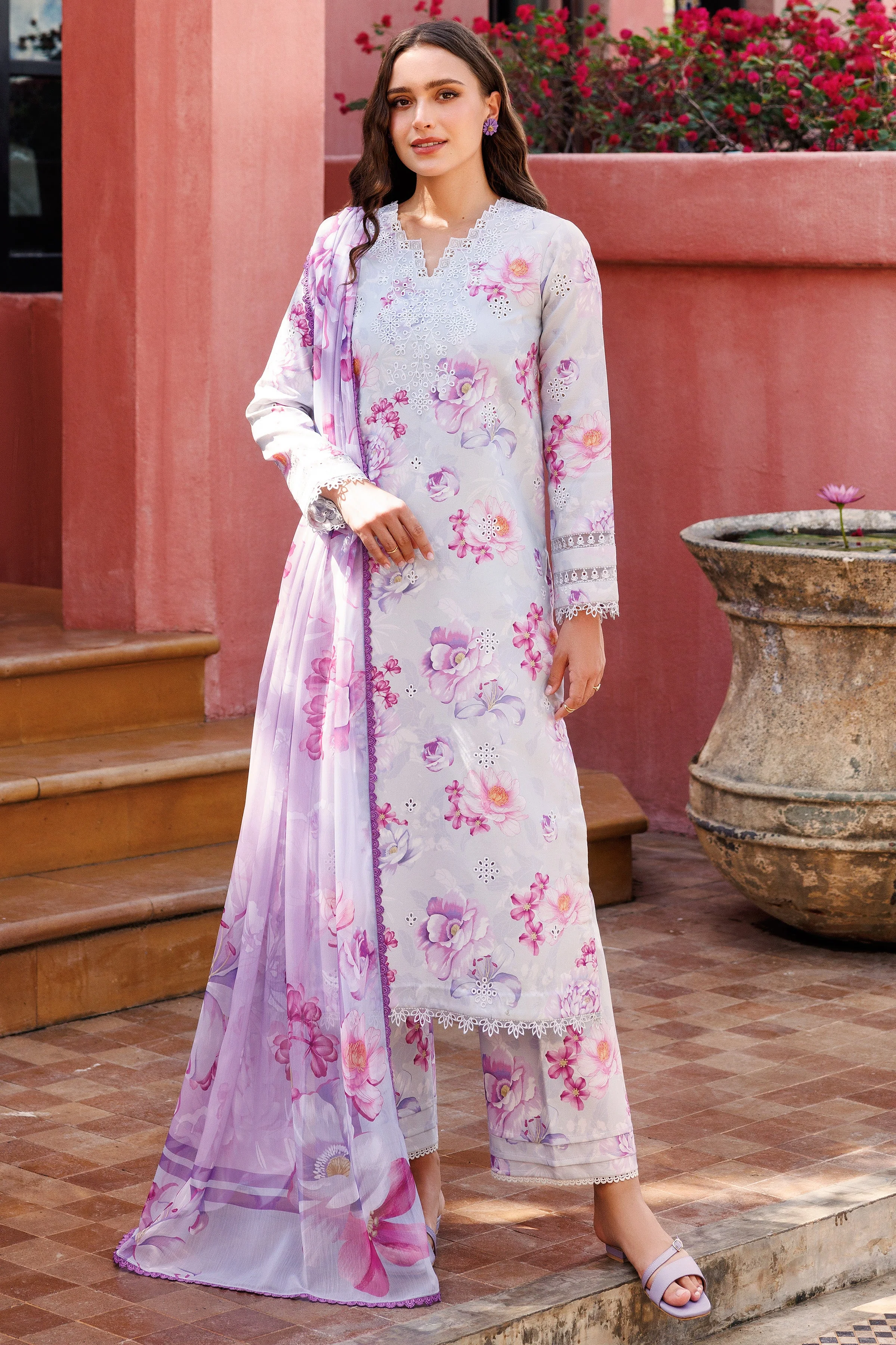 Farasha Online Rosy Mist Aurea Eid Summer Collection 2025