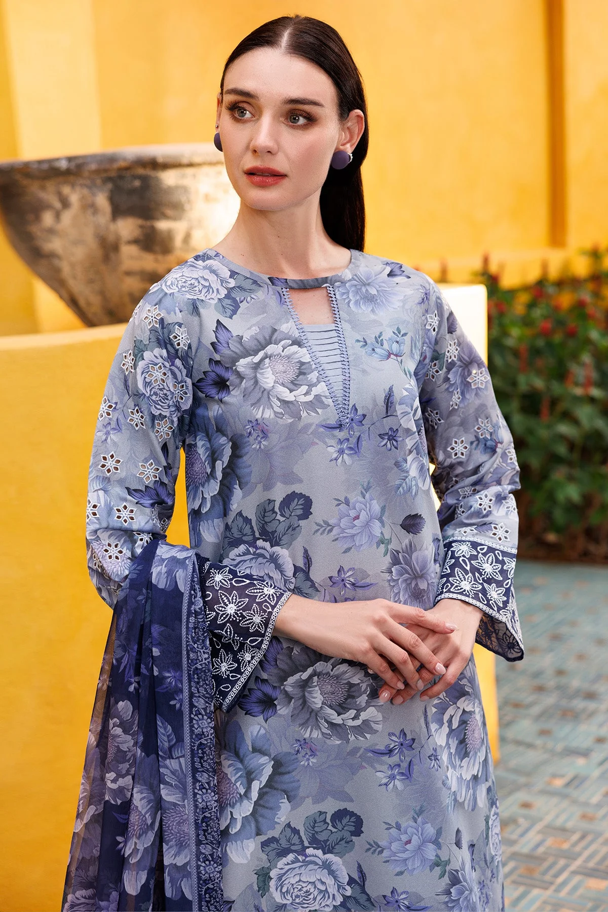 Farasha Online Serene Haze Aurea Eid Summer Collection 2025 - Image 2
