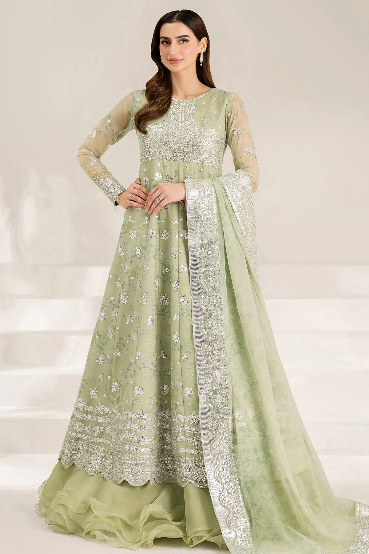 Farasha Sage Sparkle Fiorella Formals 2025