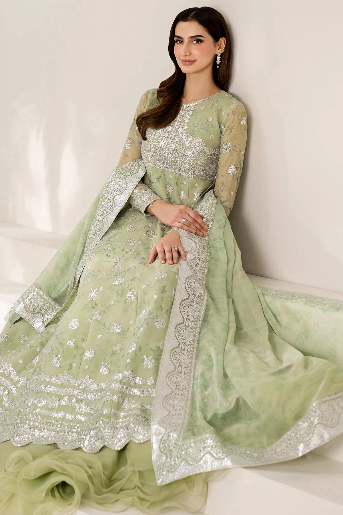 Farasha Sage Sparkle Fiorella Formals 2025 - Image 2