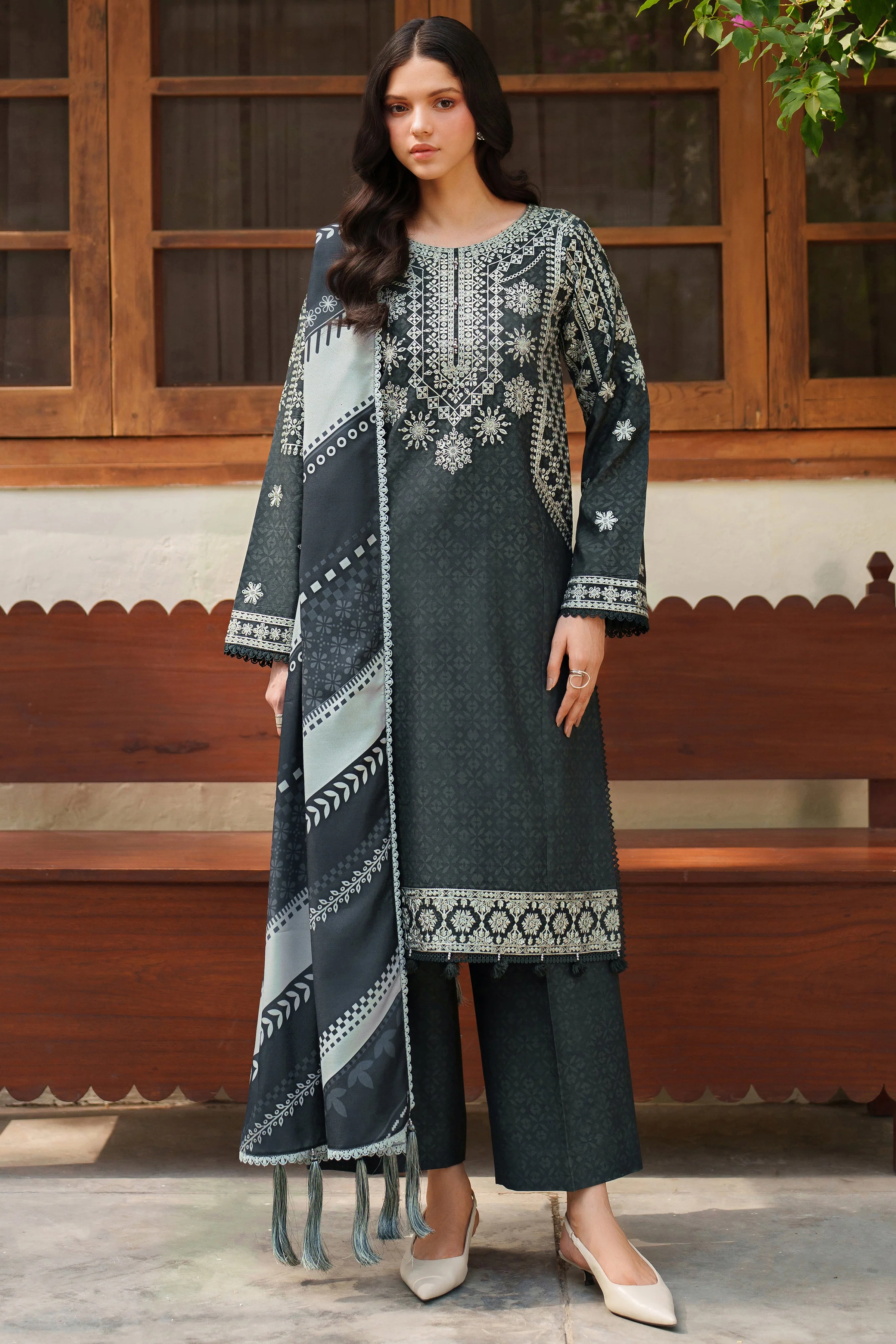 Farasha Slate Gray Meline Premium Viscose 2025