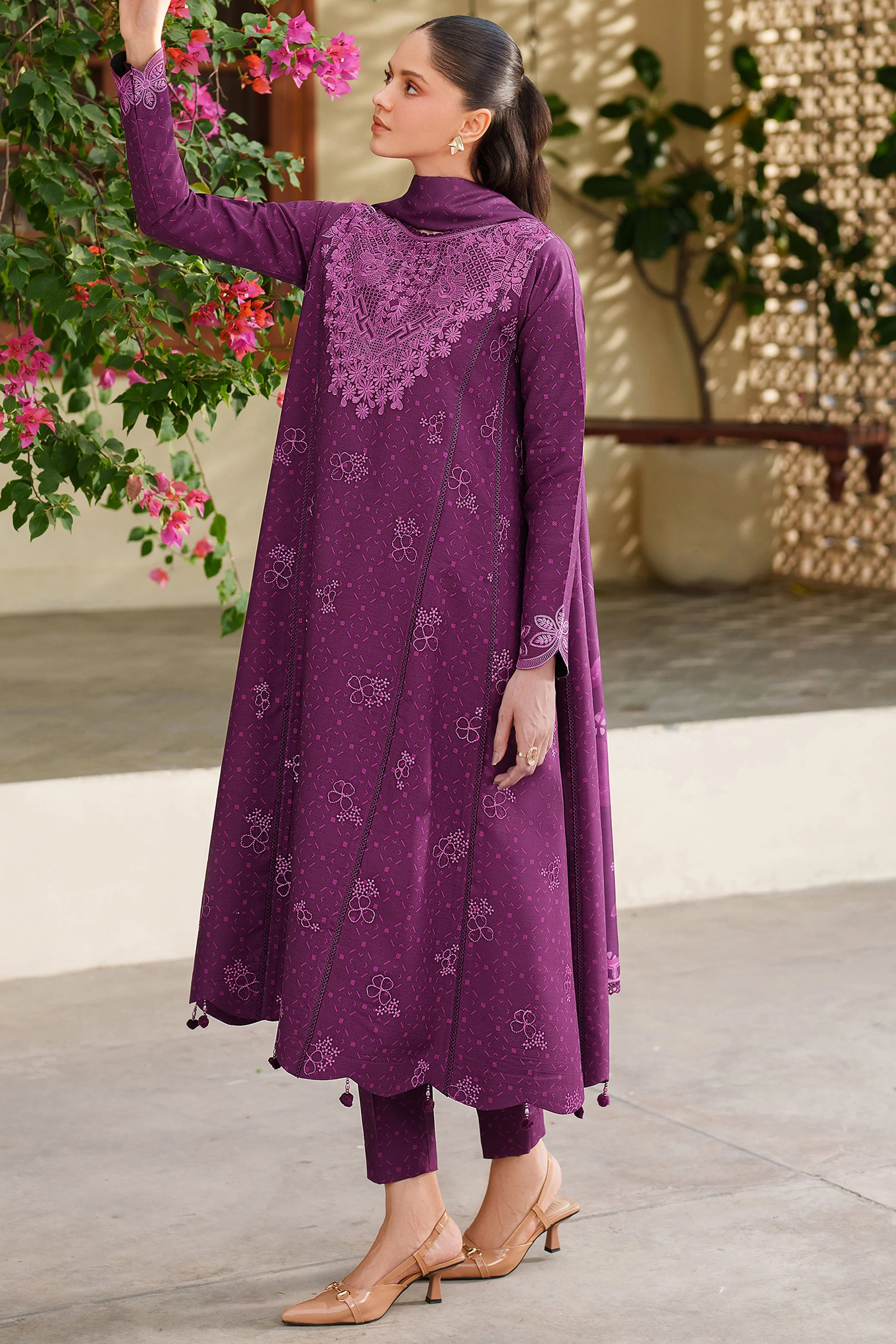 Farasha Wild Plum Meline Premium Viscose 2025