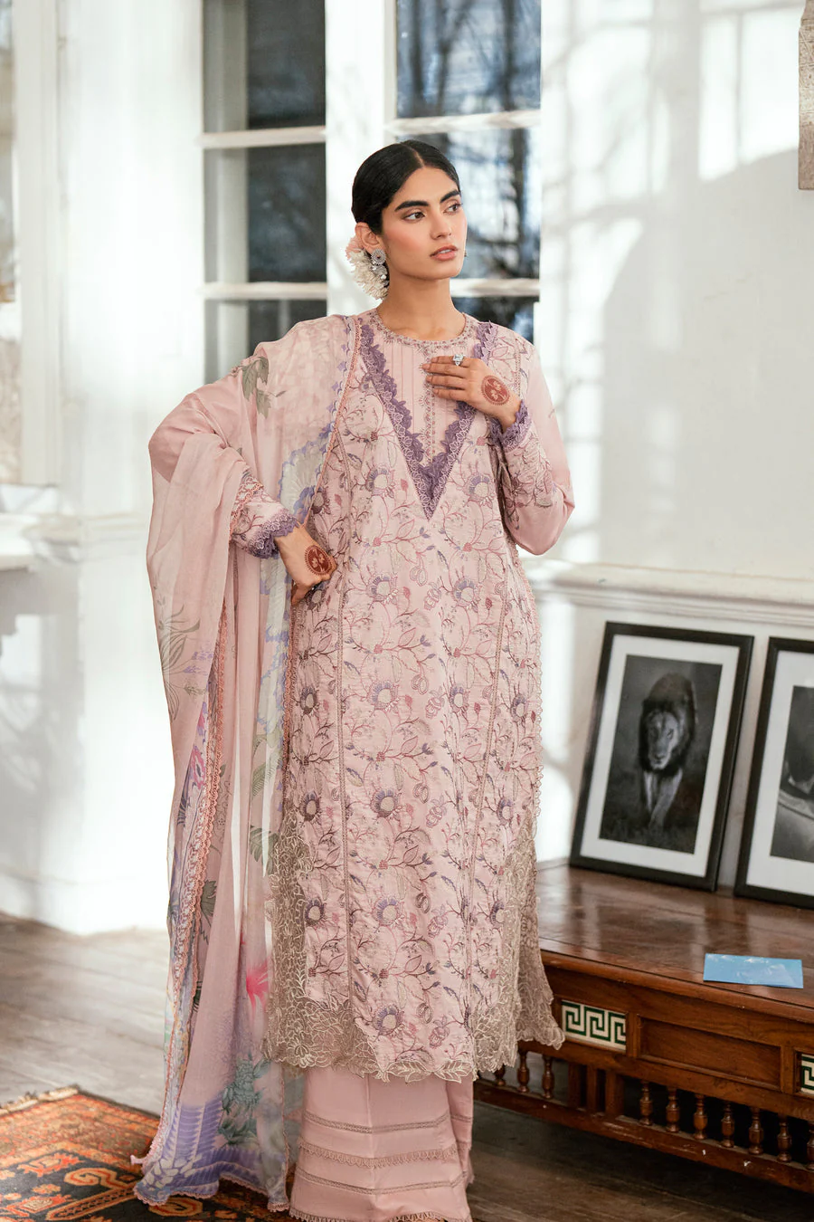 Florent FEE-3A Eid Edit's Luxury Lawn 2025 - Image 2