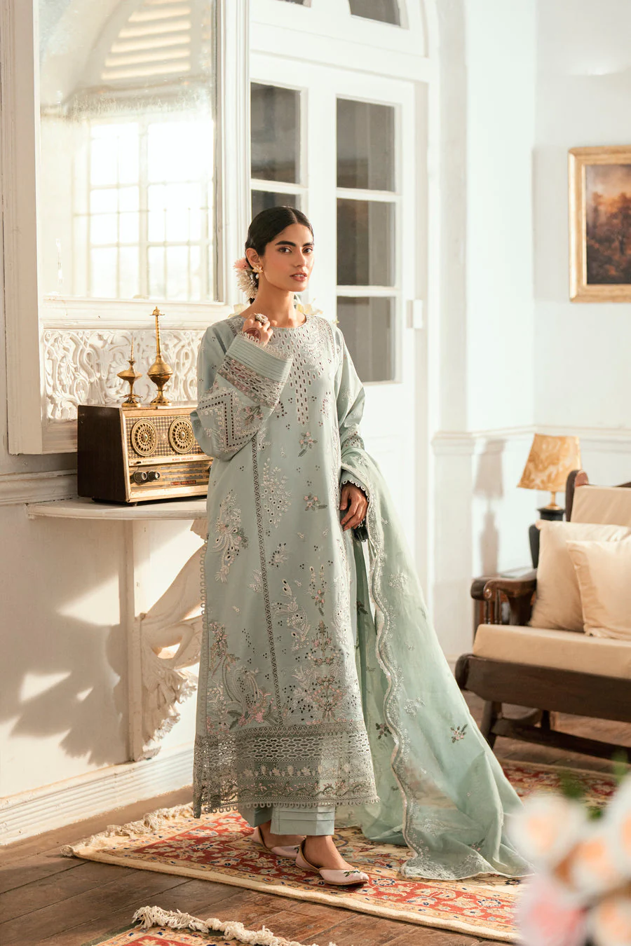 Florent FEE-5A Eid Edit's Luxury Lawn 2025 - Image 2