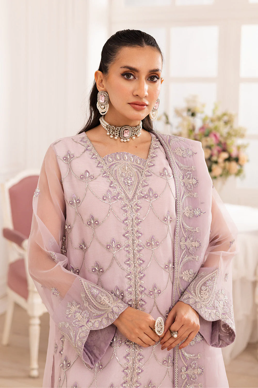 Freesia Premium Flore - FW40026 Zari Luxury Formals 2025 - Image 2