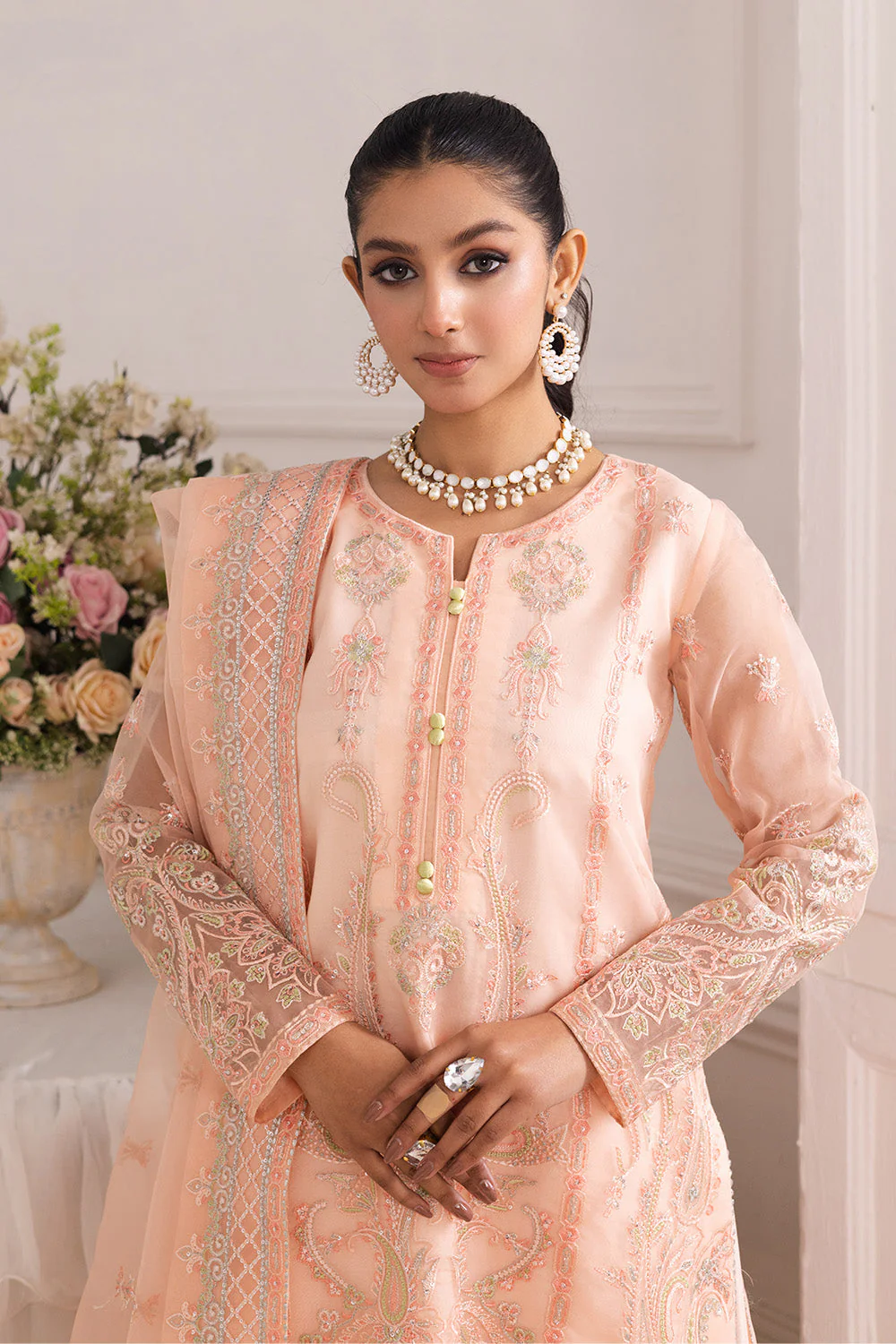 Freesia Premium Kira - FW40028 Zari Luxury Formals 2025 - Image 2