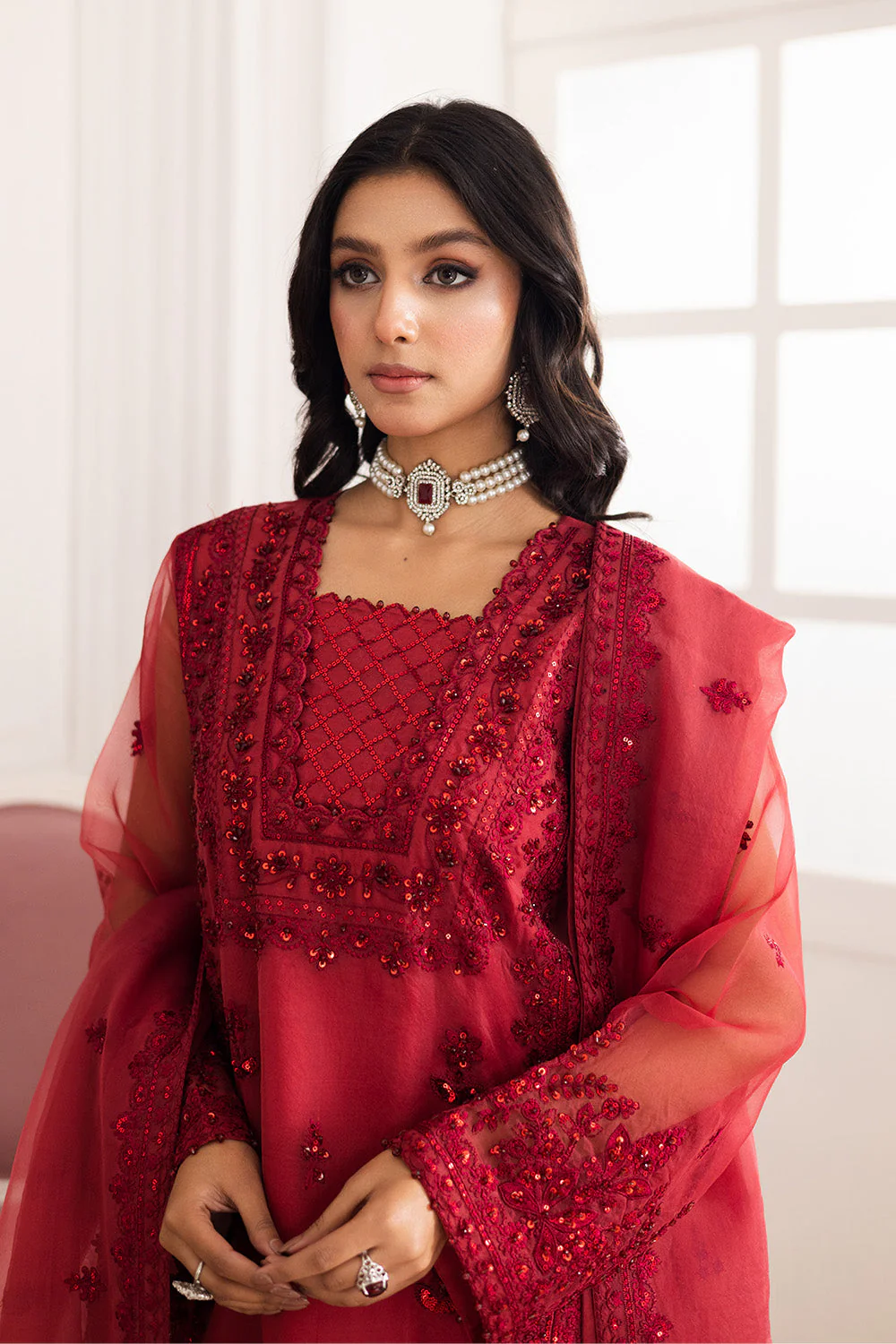 Freesia Premium Silene - FW40025 Zari Luxury Formals 2025 - Image 2