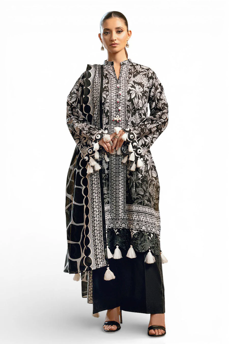 Gul Ahmed B-62010 Noir & Blanc 2026