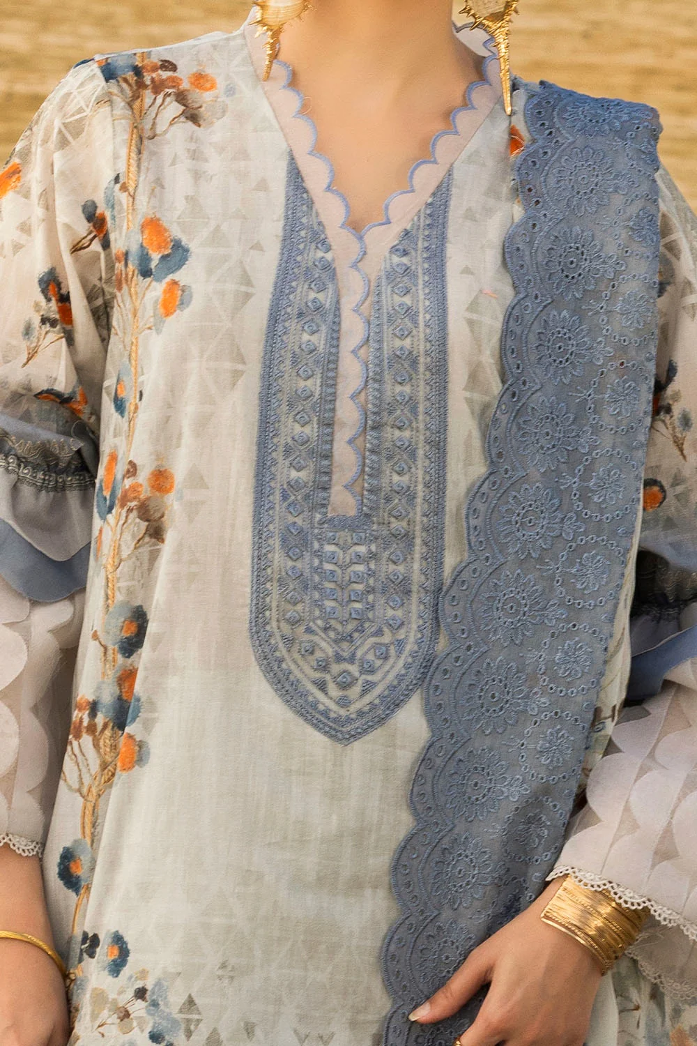 Gul Ahmed BCT-52014 Rango Ki Baatein 0 - Image 2