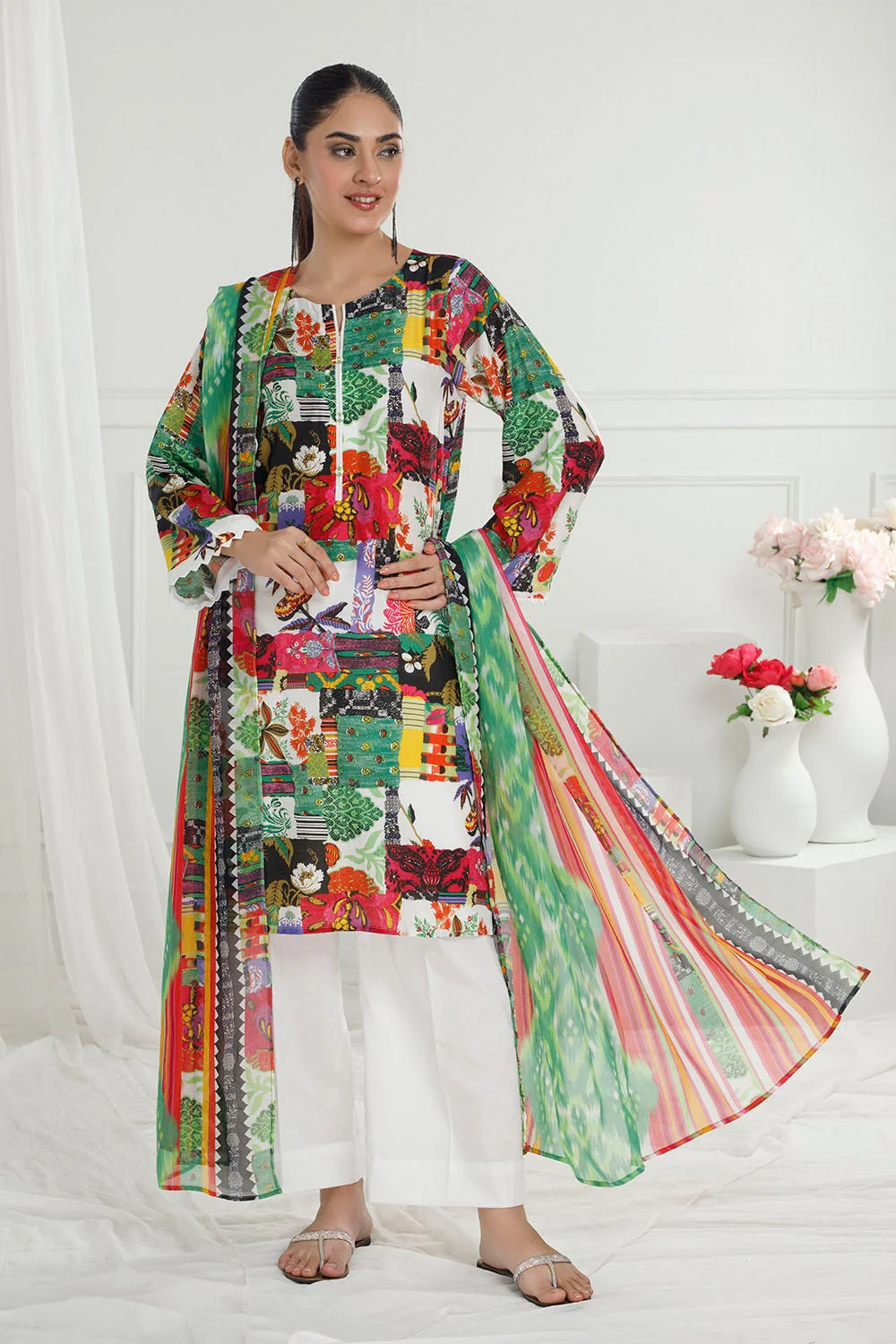 Gul Ahmed BS-52004 The Floral World 2025