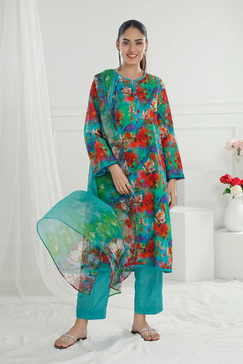 Gul Ahmed C-52003 The Floral World 2025
