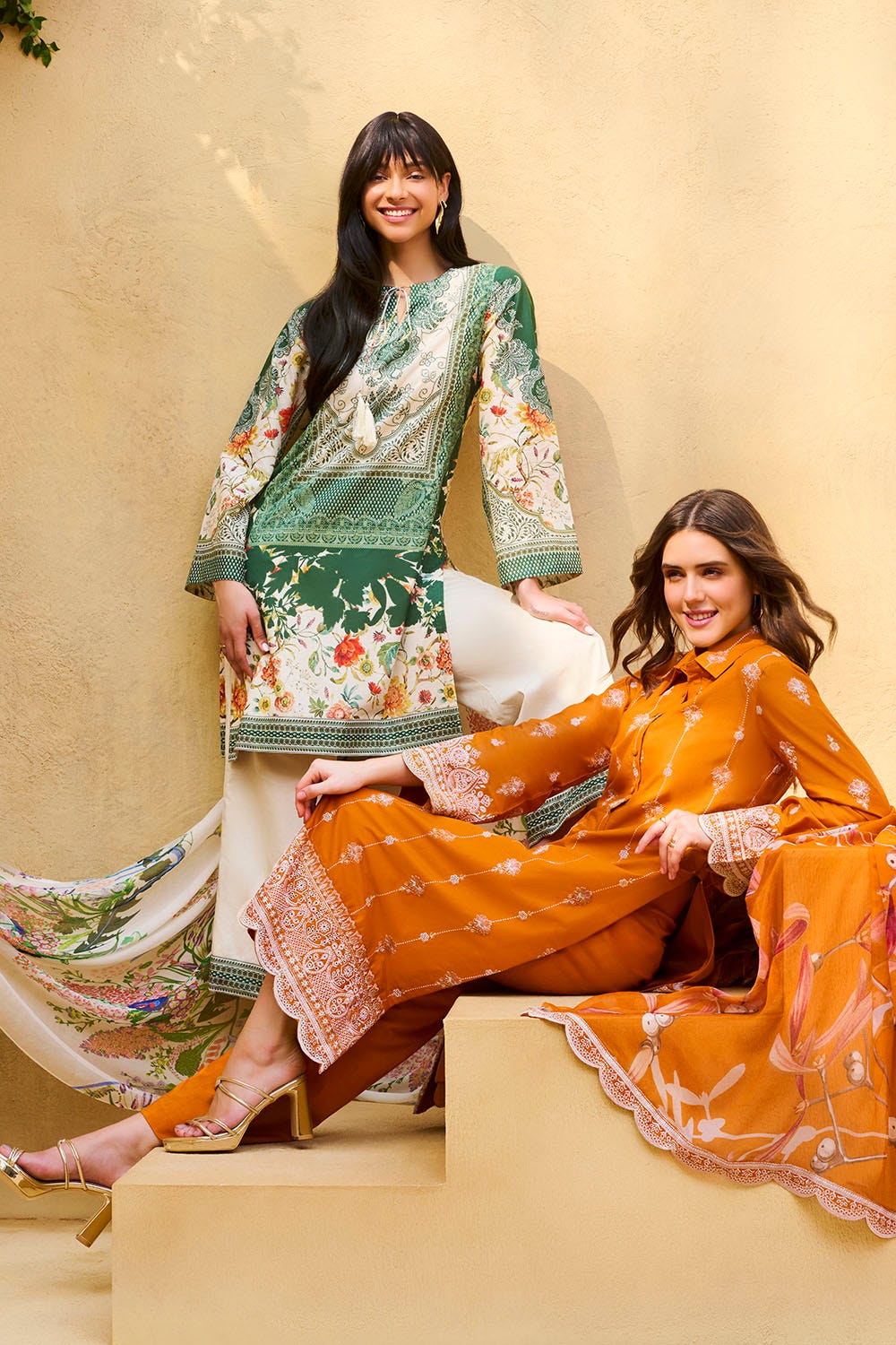 Gul Ahmed C-52006 The Floral World 2025 - Image 2