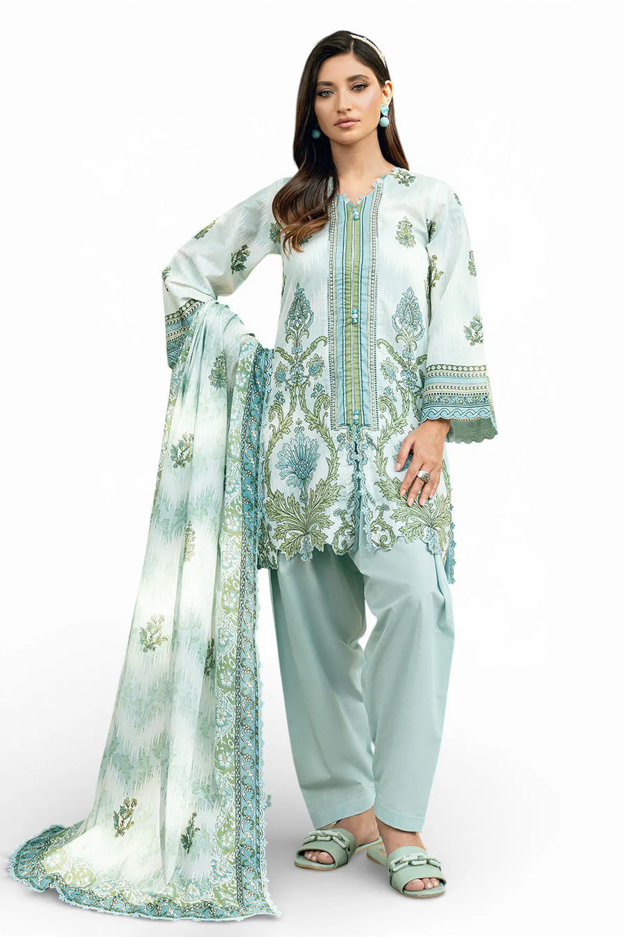 Gul Ahmed CH-62017 Desert Rose 2026